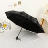Folding Sun Umbrellas Automatic Umbrella Portable Student Mathematics Umbrella Travel Anti-UV Parasol Gifts For Friends Design