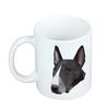 Bulterier, Bull Terrier -Kubek Ze Zdjęciem I Napisem Geometryczny Pies Art-Dog