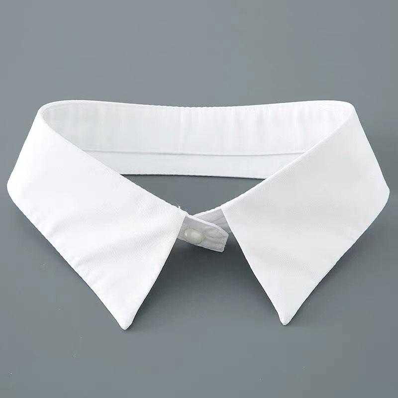 White Stand Collars Detachable Fake Collar Simplicity Fashion Faux False Collar for Women Girls