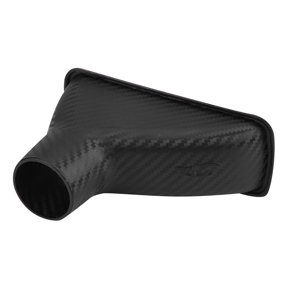 Car Modified Front Bumper Inlet Pipe Funnel Kit Round