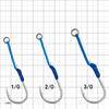 Gamakatsu Assist Hook 480 Single Silver #2/0 42-996