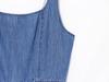 2025 Summer Women's Fashion Flared Hem Denim Dress - European & American Style