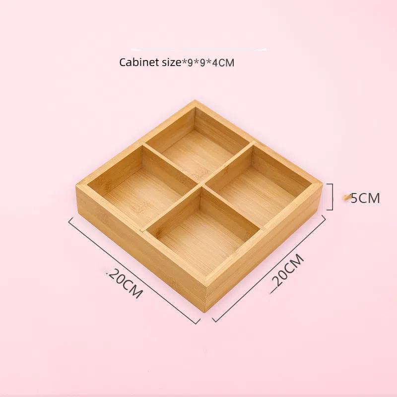 Bamboo Wood Engagement Handle Dried Fruit Box