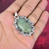 Prehnite Jewelry, 925 Solid Sterling Silver Pendant Handmade Gemstone Jewelry, Gifts For Wife Brand New Pendant