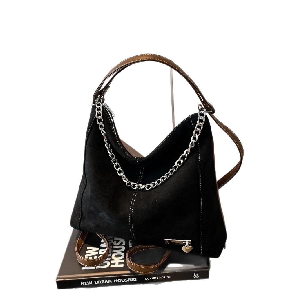 2025 Trendy Women's Large-Capacity Fashionable Tote: Commute & Crossbody Bag