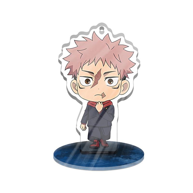 Kaisen Jujutsu Q Version 3 Anime Jujutsu Kaisen Death Return Peripheral Gojo Satoru Kuroe Desktop Decoration Acrylic Stand
