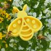 Decorative Insect Drinking Cup Plastic Bees Water Feeder Practical Insect Waterer  for Home
