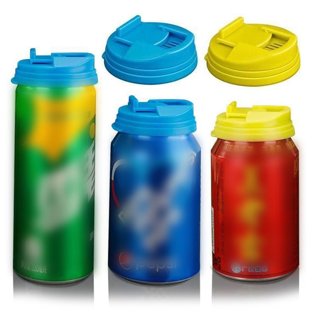 Reusable Leakproof Beverage Can Lid Can Cover Soda Beer Coke Drink Can Lids Protector