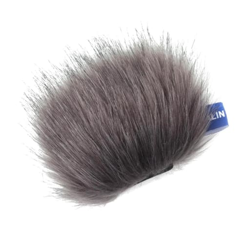 Microphone Windscreen for Tascam DR-05, Faux Fur Noise Reduction, Outdoor Use