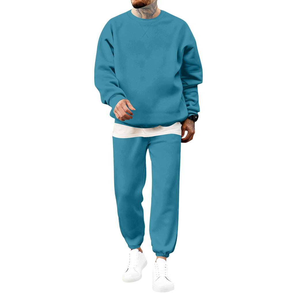 Men's Sweatshirts Sweatshirts And Jogging Pants Track Pants Fleece Tracksuit Sets