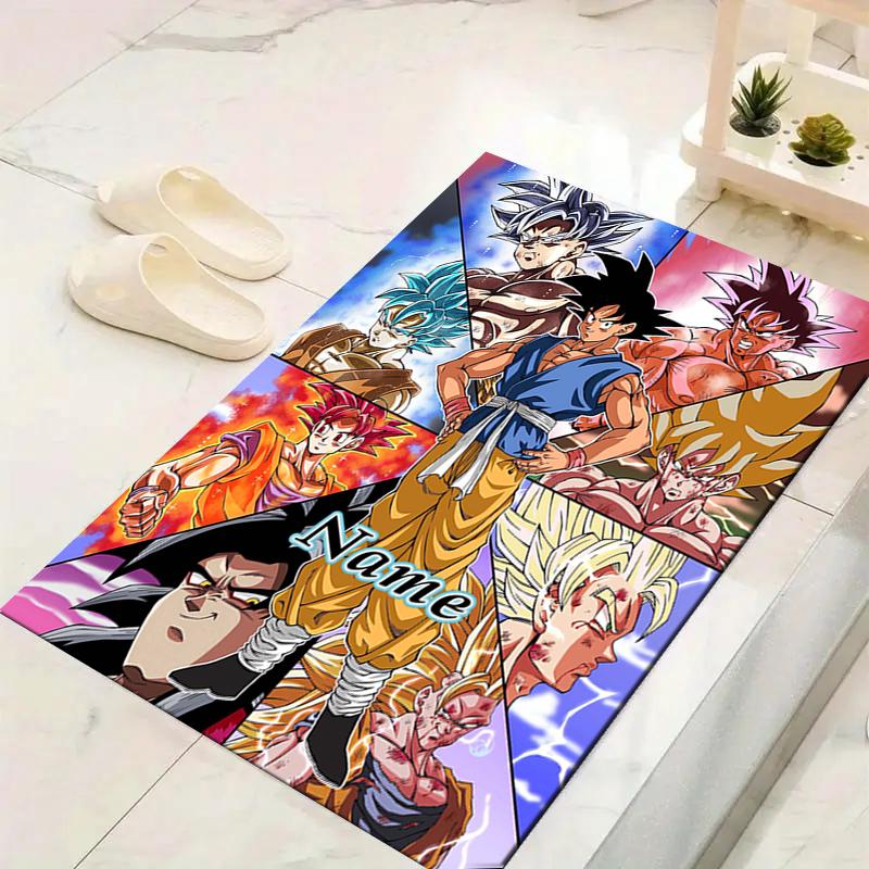 Custom 1Pc Super Saiyan Artwork Rug Office Carpet Indoor Outdoor Entrance Doormat Nonslip Soft And Comfortable Living Room D291541