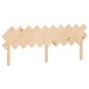 VidaXL Tête de lit 196x3x80,5 cm Bois massif de pin 819240