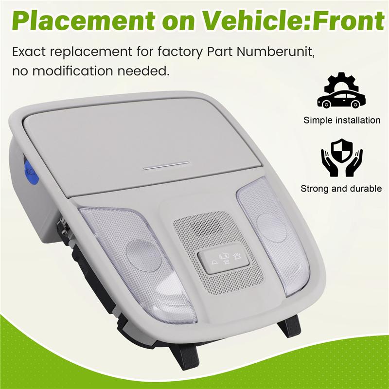 M63K-92810-D6100 Car Roof Reading Light Glasses Case Assembly (Without Sunroof Switch) For Kia Optima 2016-2020