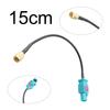 Universal Antenna Adapter Cable Fakra-Z Male To SMA Male Plug For GSM GPS DAB TV Antennas RG174 Cable