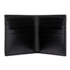 Gucci Vintage Logo Stripe Web Short Fold Leather Wallet Men Wallet Black Red Green 408827-CWCLN-1060