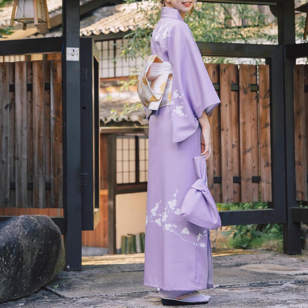 Sovoak Yukata Daisy Lightweight Kimono Girdle Women's Pre-tied Obi, Drum-Knotted Obi, Pattern,