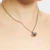 VIVIENNE WESTWOOD Petite Orb 3D Saturn Pendant Necklace Women Necklace Gunmetal 63020098S001