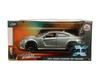 JADA TOYS 1/24 Scale Fast & Furious X Dodge Charger SRT Hellcat 2021 F&F X Charger Diecast Model Car, Gray [Parallel Import]
