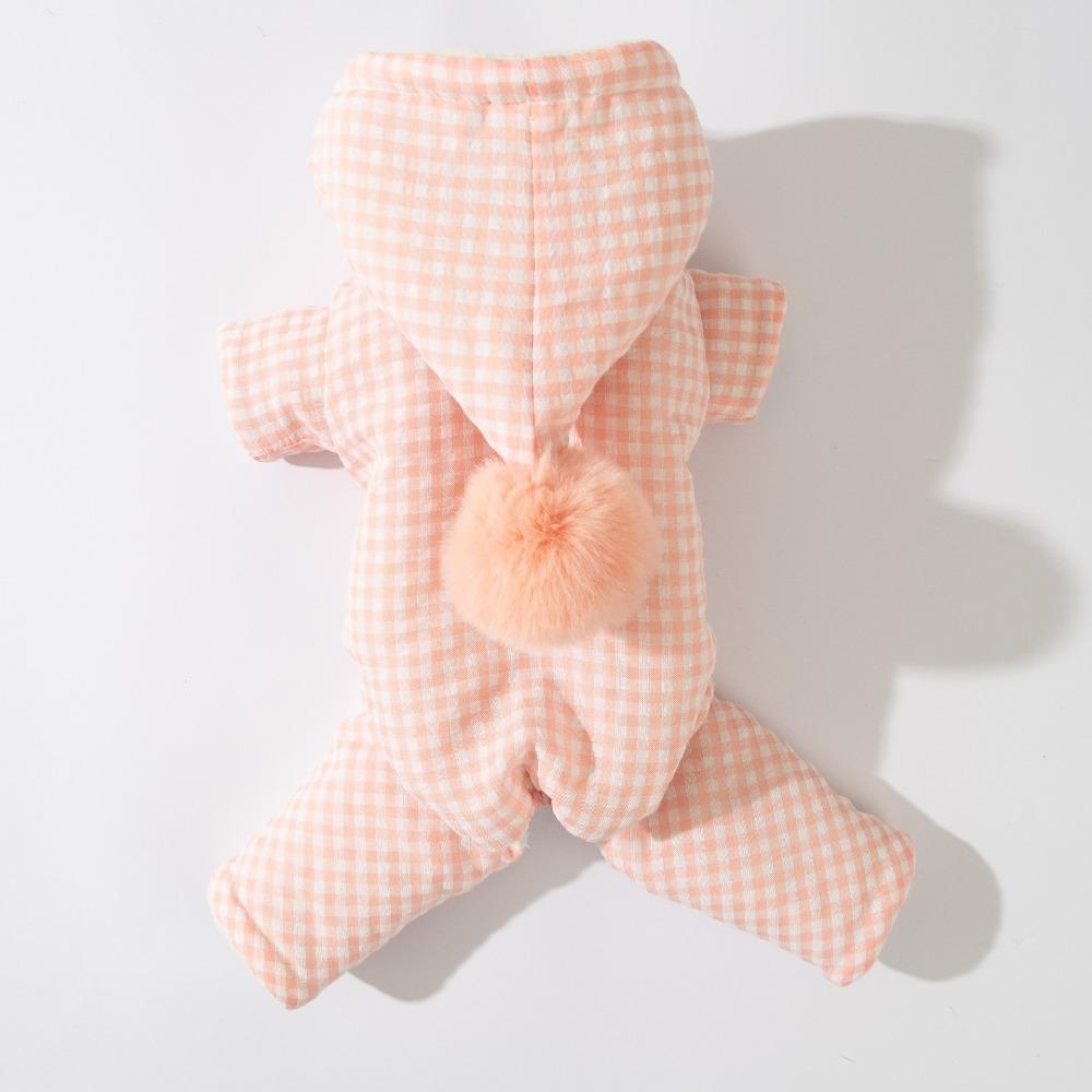 

Autumn and winter thickened warm pet four-legged cotton-padded clothes pet cat clothes dog clothes XXL (recommended weight 15-10kg)