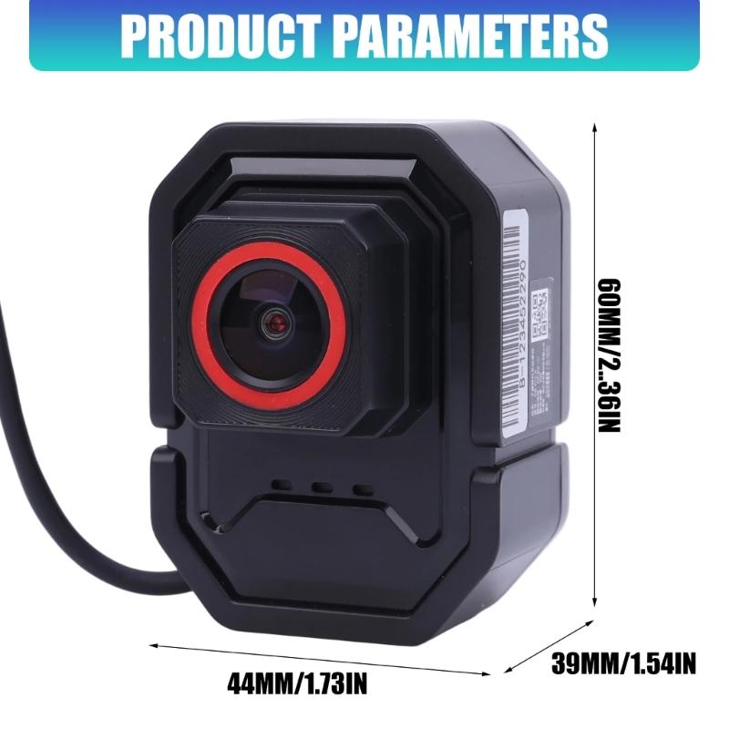Ride Recording Camera for Motorcycles, ATVs, and Electric 2-Wheelers with 2-Megapixel Sensor and Wide Road View