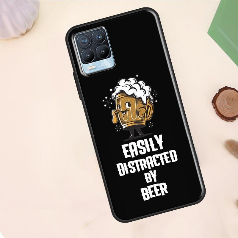 

Beer Mug Beer Bubbles Case For Realme C55 C53 C33 C63 C61 C51 C65 C67 C71 C75 11 12 13 14 15 Pro Plus GT6 GT7 Pro Realme C63 4G