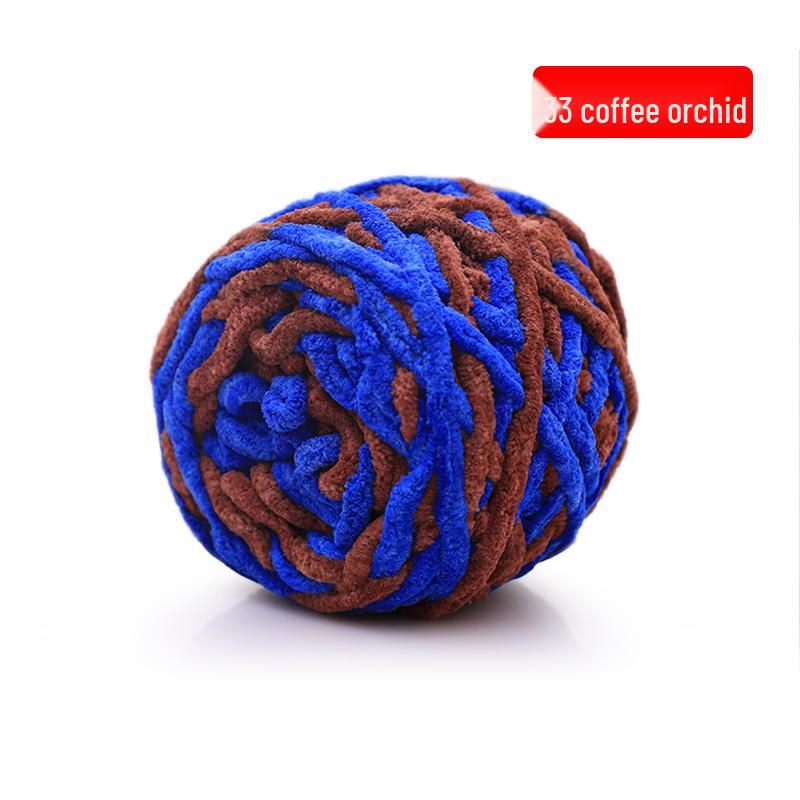 Ice Bar Chunky Soft Yarn for Hand-Knitted Scarves, Crochet Hooks, Slippers, and DIY Projects for Men and Women