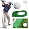 Golf Putting Cup Golf Training Putters Hole Golf Putting Disc Golfs Practice Hole Cups Auxiliary Tool for Home Office Yard Lawn
