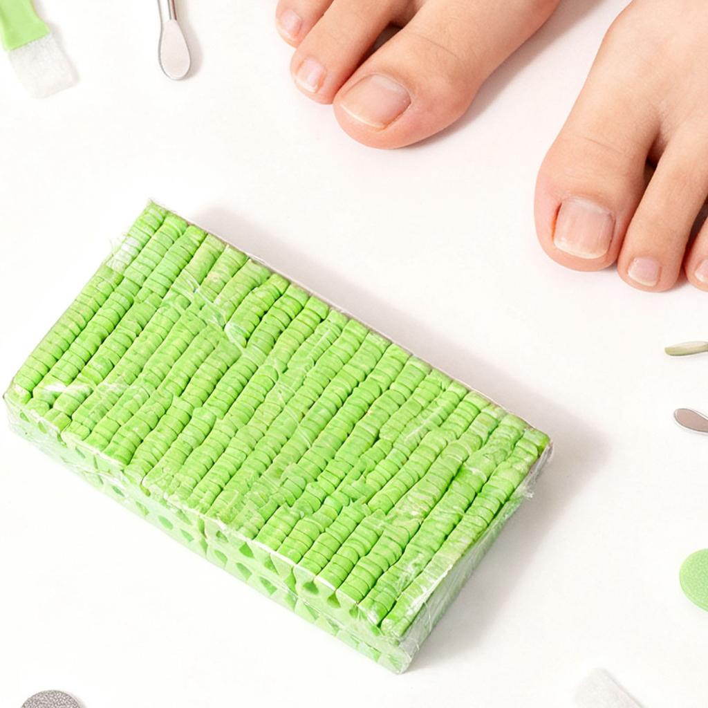 Sponge Toe Separator Home Salon Portable Soft Cute Nail Art Toe Separator for Nail Artist