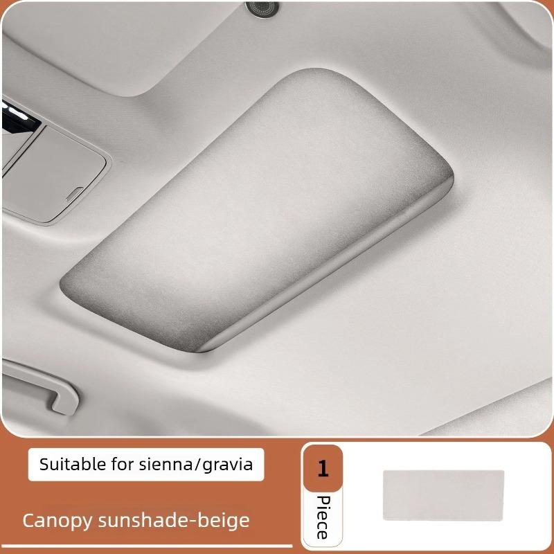 For Toyota Sienna Granvia Static Cling Sunroof Sunshade Electrostatic Adsorption UV Protection Heat ulation Car Tools