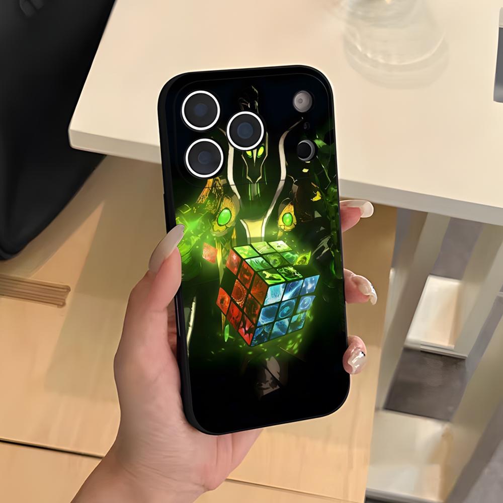 D-Dota 2 Cool Phone Case For IPhone 17 Air 16 E Pro Max 15 14 13 Mini 12 Pro 11 Max Plus Black Soft Shell