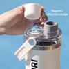 800Ml Nonrust Steel Vacuum Water Bottle With Leak Proof Seal And Ergonomic Handle For Travel Hydrations