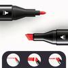 60-120 Colors Double Headed Oily Art Marker Pen Set for Draw Sketching Oily Tip Based Markers Graffiti Manga School Art Supplies