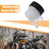 Motoforti Motorcycle Master Cylinder Fluid Oil Reservoir Rear Brake Clutch Tank Oil Cup for Honda for Yamaha for Suzuki