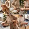Boho Dainty Zircon Hand Harness for Women Stainless Steel Finger Ring Bracelet Layering Station Chain Summer Jewelry