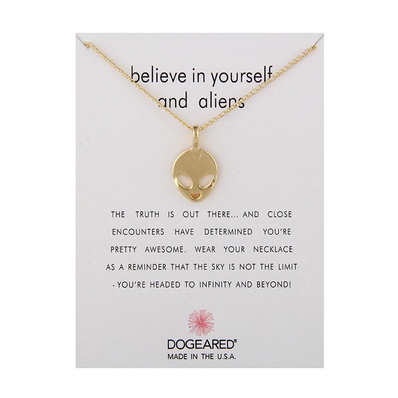 Unicorn Sunflower Lotus Pearl Elephant Alloy Necklace