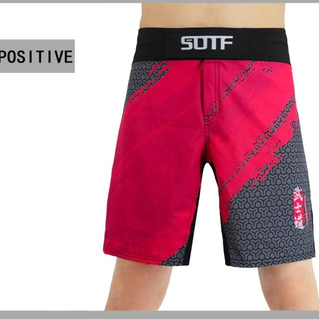 MMA boks sport fitness małpa osobowość oddychające luźne spodenki w dużych rozmiarach tajskie spodnie na pięści bieganie walki tanie spodenki mma