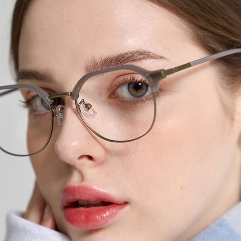 RECLOW RECLOW FBB82 GRAY GLASS Glasses