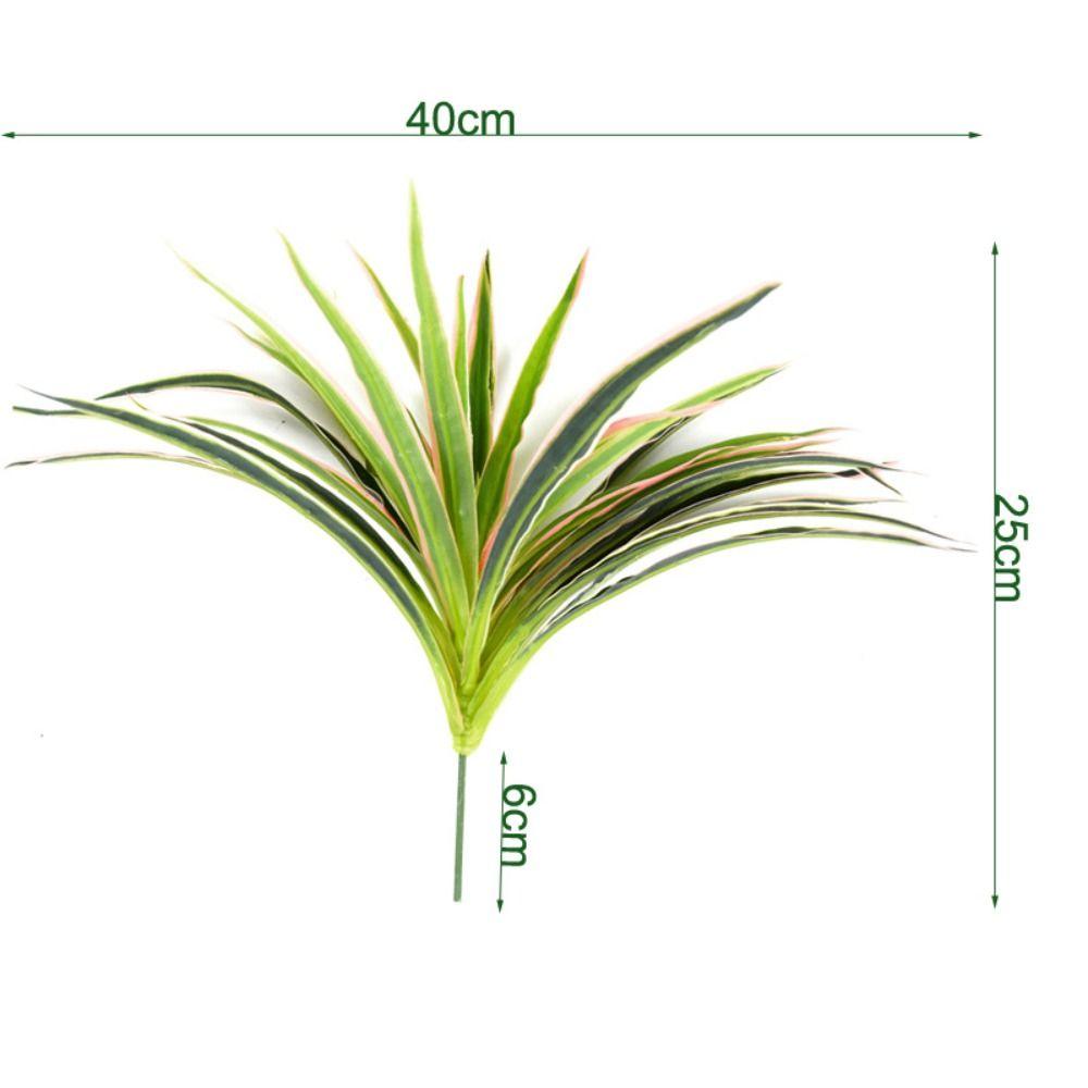 

Paty Desktop Indoor Home For Table Artificial Plants Fake Plants Potted Chlorophytum Branch Pink-30 Leaves