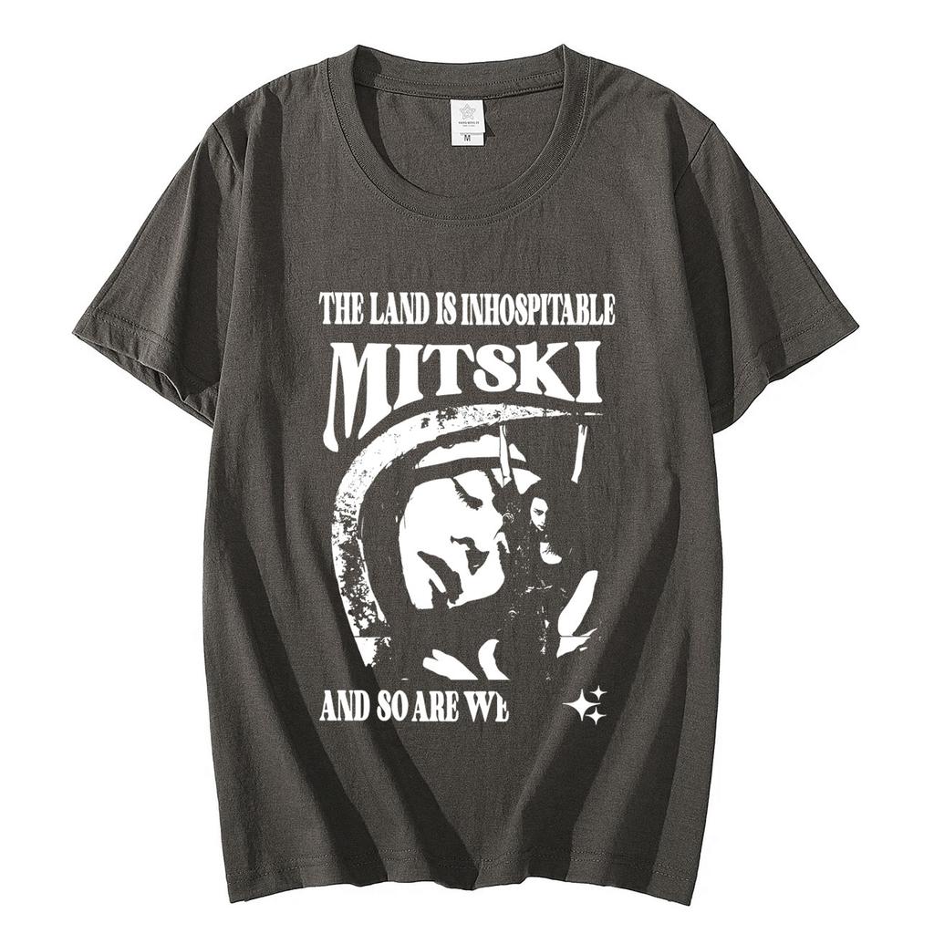 Singer Mitski Album Art Graphic T Shirts Mens Womens Fashion Vintage Aesthetics Tshirt Casual Comfort Pure Cotton Tshirts