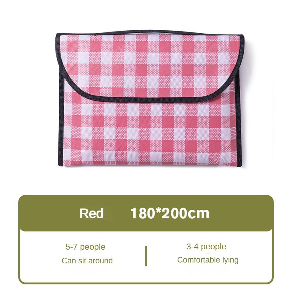 

Портативный пляжный коврик, складной коврик для пикника на открытом воздухе, коврик для кемпинга, толстый водонепроницаемый, походное снаряжение, аксессуары для походов 180x200cm