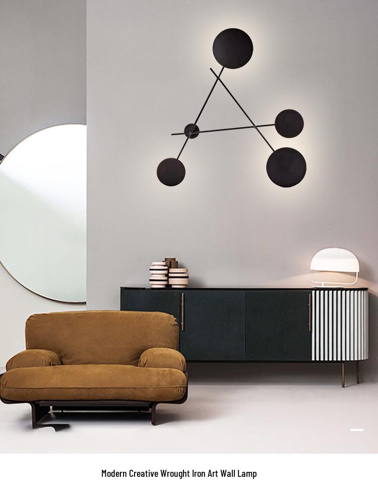 Nordic Minimalist Wall Sconce for Hotel, Bedroom, or Coffee Shop