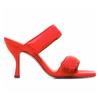 Fashion 2024 New Solid Color Square Head 8.5cm Fashion Slippers Women's Summer Outdoor Beach Black Purple Size 34-43 Sexy Sandals