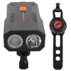 Portable USB Rechargeable Bike Front Light Bicycle Taillight Cycling Light Safety Flashlight