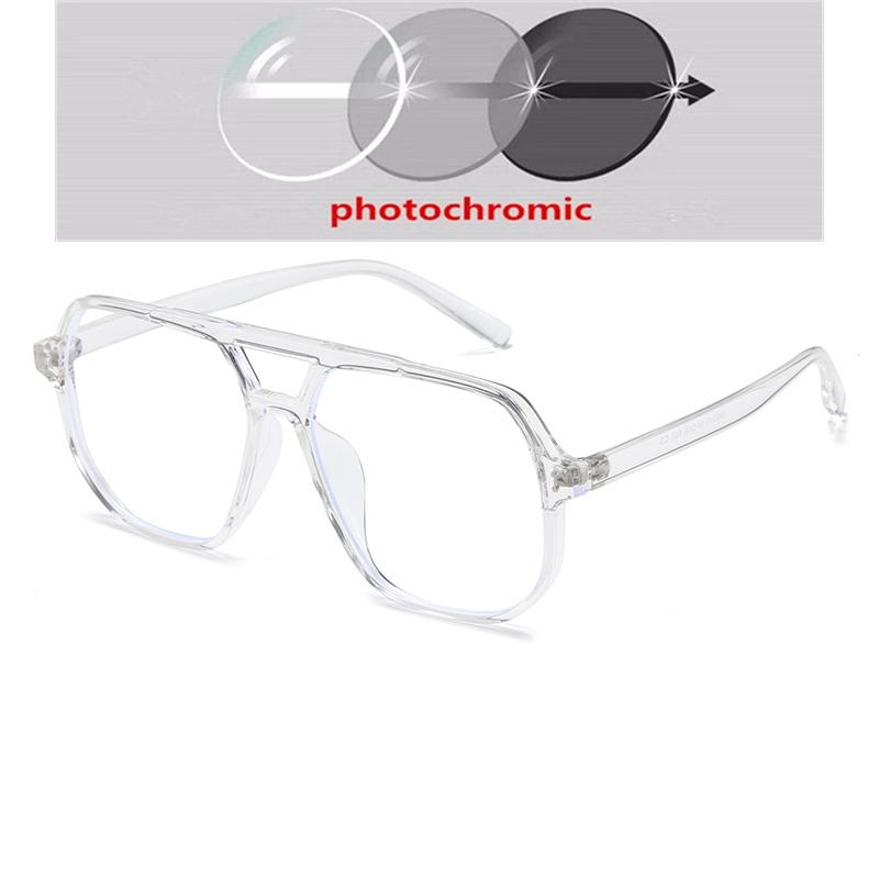 Feminine Polygon Anti Blue Rays Optical Myopia Eyeglasses  Student Nearsighted Glasses For Women Diopter 0 -0.5 -0.75 To -6