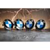 Set of 4 BMW Alloy Wheel Hub Centre Caps Badges  68mm