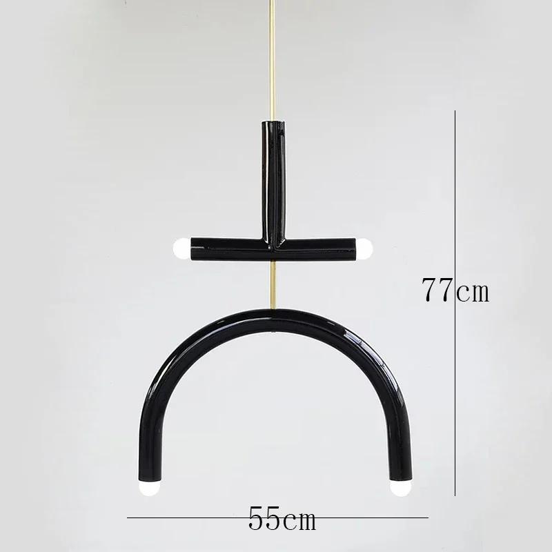 Chandelier Simple Art B&B Hotel Front Desk Studio Kindergarten Children's Contrast Color Restaurant Bar Counter Bedroom