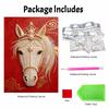 DIY Pearl Diamond Art Painting kits for Adult and Beginners, Majestic Horse Sparkling Painting Craft Home Wall Decor handmade Gift