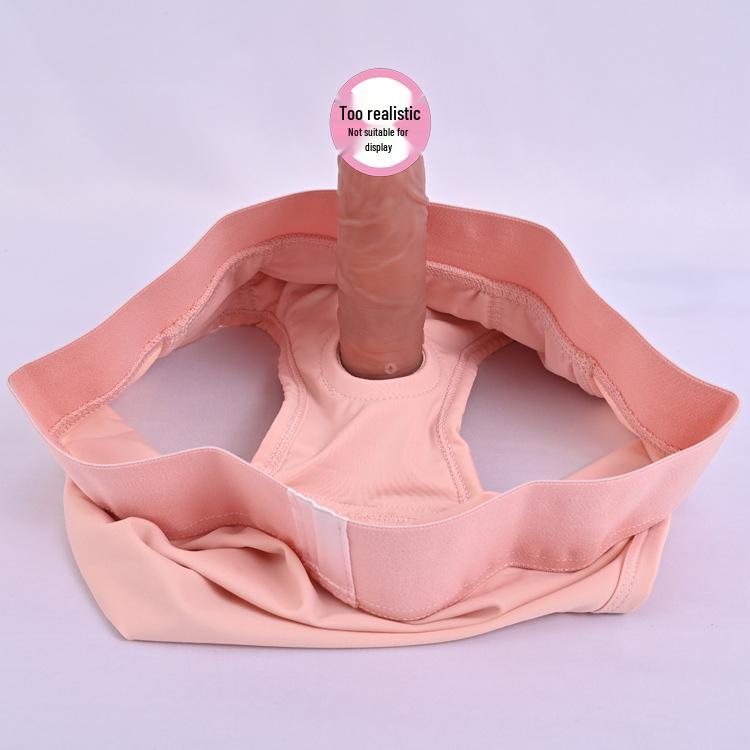 Moteriškos nešiojamos itin didelės vibratorinės kelnaitės-dildės, skirtos diskretiškam naudojimui lauke