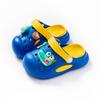 Children's slippers two-color bottom summer new cartoon cute baby children outdoor anti-hole shoes