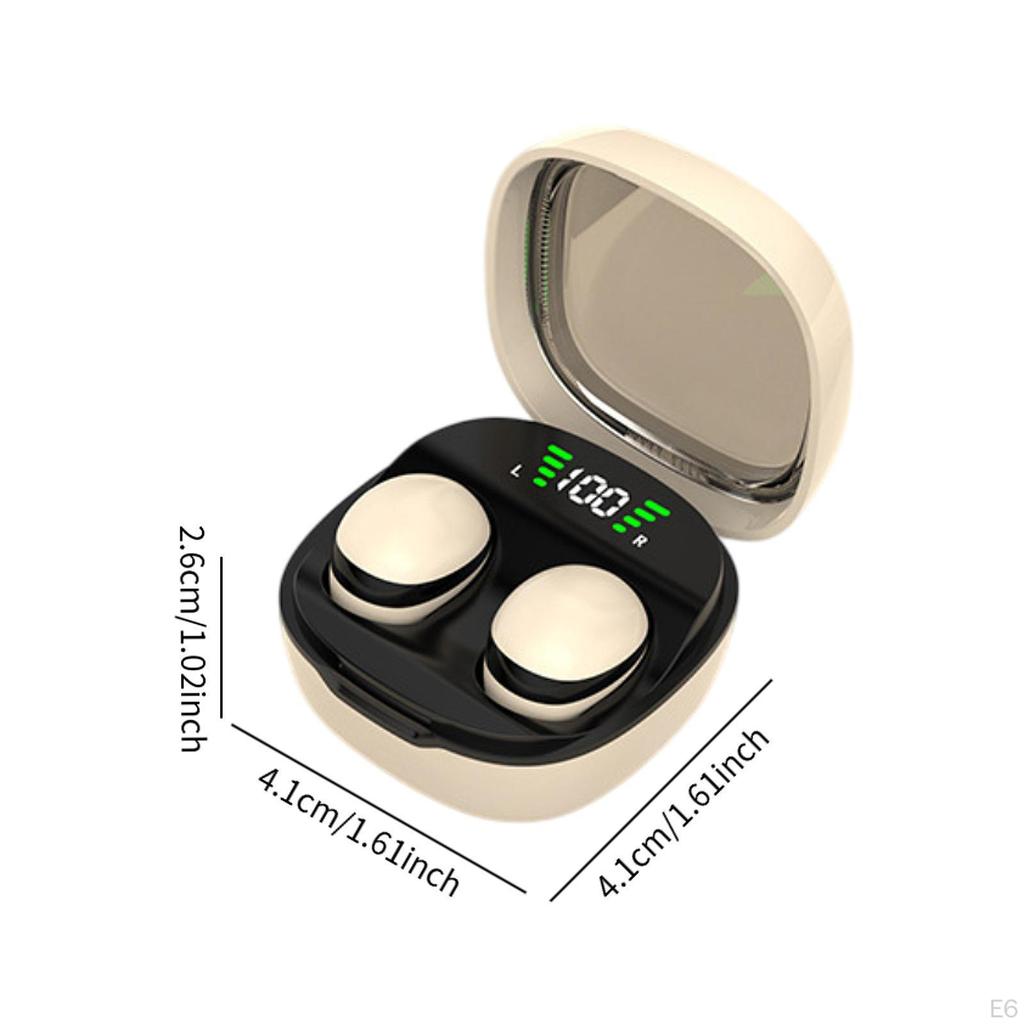 In Ear Earphones Sleeping Earbuds Birthday Gift Driving Wireless 5.3 Headset